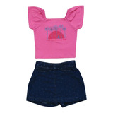 Conjunto Blusa Cotton E