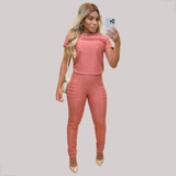 Conjunto Blusa E Calca