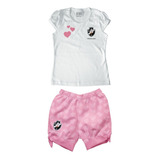 Conjunto Blusa E Short