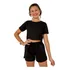 Conjunto Blusa E Short Infantil Liso Estiloso Moda Verão