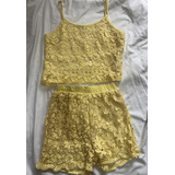 Conjunto Blusa E Shorts