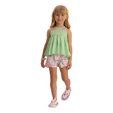Conjunto Blusa Lisa Ampla