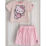 Conjunto Blusa Manga Curta