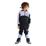 Conjunto Blusa Moletom Casaco Infantil Masculino Inverno Top