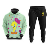 Conjunto Blusa Moletom E