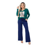 Conjunto Blusa Morcego Manga