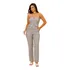 Conjunto Blusa Tomara Que Caia Com Calça Social Alfaiataria