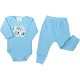 Conjunto Body Bebe Manga