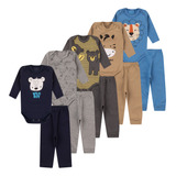 Conjunto Body Calca Manga
