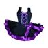Conjunto Body E Saia Adulto Fantasia De Halloween Bruxa Roxo