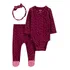 Conjunto Body Quimono Calça Pe + Faixa  Canelado Carters
