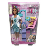 Conjunto Boneca Barbie Morena