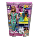 Conjunto Boneca Barbie Profissoes
