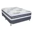 Conjunto Box Castor Silver Star + Colchão Dupla Face Casal