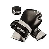 Conjunto Boxe/muay Thai Pretorian Elite - 1 Par De Luvas +1 Par De Bandagem 4,5m