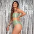 Conjunto Brilhoso Feminino Top E Hot Pant Moda Carnaval 2025
