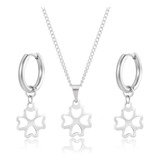 Conjunto Brinco Colar 4