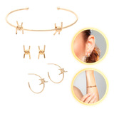 Conjunto Brinco E Bracelete