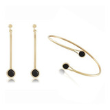 Conjunto Brinco E Bracelete