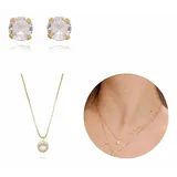 Conjunto Brinco E Colar