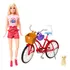 Conjunto Brinquedo Barbie Bicicleta Com Boneca E Cachorrinho