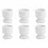 Conjunto C  6 Suportes Porta Ovo Mole Porcelana Legítima