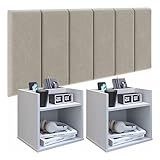 Conjunto Cabeceira Casal 140cm