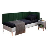 Conjunto Cabeceira Painel Estofada