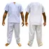 Conjunto Calça Blusa Branco Profissional Padaria Açougue