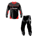 Conjunto Calca Camisa Motocross