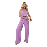 Conjunto Calca Elastico Regata