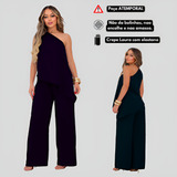 Conjunto Calca Pantalona Blusa