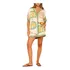 Conjunto Camisa E Shorts Estampado Floral Luxo Dolce