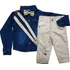 Conjunto Camisa Jeans Social Infantil Menino Criança Luxo