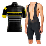 Conjunto Camisa Livestrong Bretelle