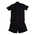 Conjunto Camisa Short  Estampa Onça Animal Print Adulto Visc