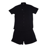 Conjunto Camisa Short Estampa