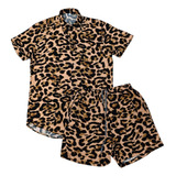 Conjunto Camisa Short Estampa