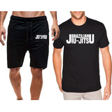 Conjunto Camiseta E Bermuda Brazilian Jiu Jitsu