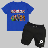 Conjunto Camiseta E Bermuda