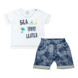 Conjunto Camiseta Estampada C