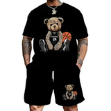 Conjunto Camiseta Oversized Bermuda