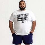 Conjunto Camiseta Plus Size Rio De Janeiro E Short Academia