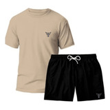 Conjunto Camiseta Short Tactel