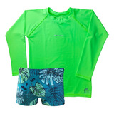 Conjunto Camiseta Sunga Protecao