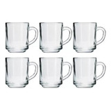 Conjunto Caneca De Vidro