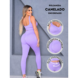 Conjunto Canelado Sem Costura