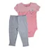 Conjunto Carters 12 Meses - Body Manga Curta E Calça