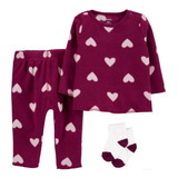 Conjunto Carters Fleece 3