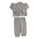 Conjunto Casaco E Calca